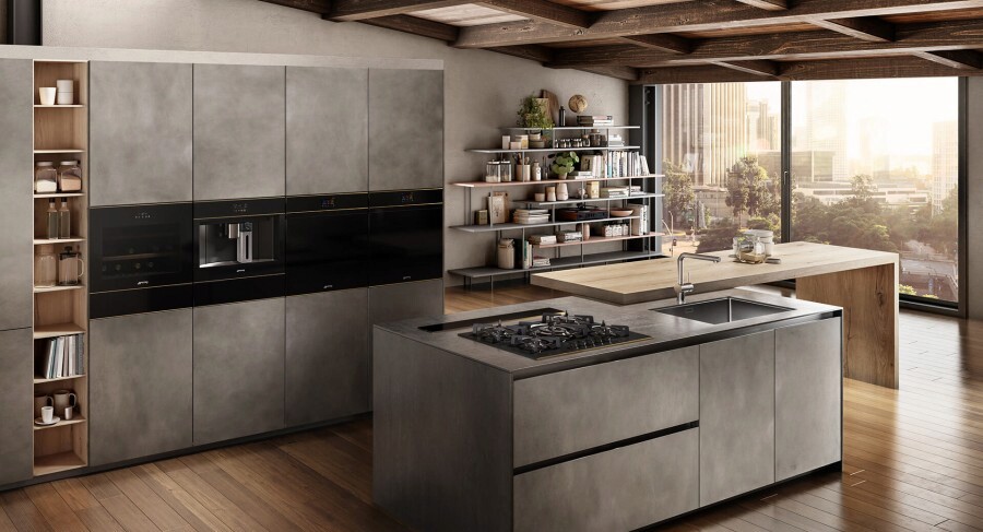 Итальянская техника Smeg под заказ, срок поставки -1 месяц. Комплект встроенной техники для вашего дома, гарантия производителя.